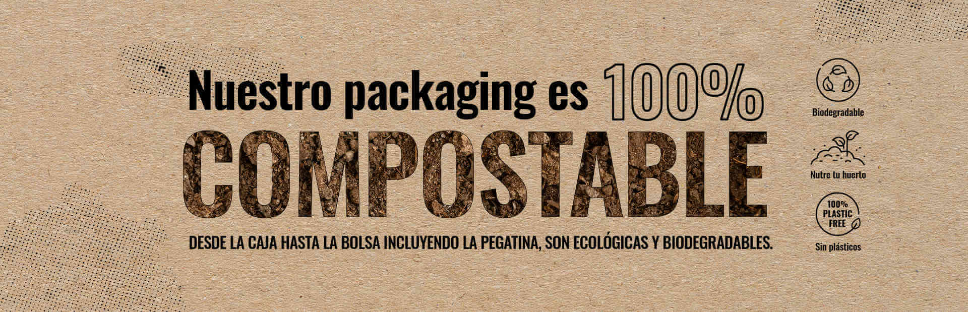emballage compostable 4 collecteurs