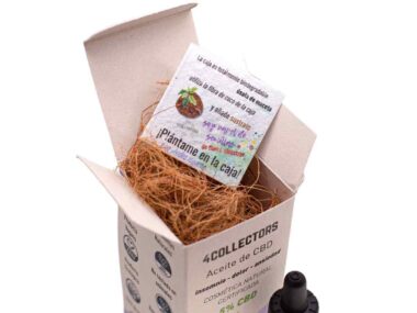 aceite CBD biodegradable