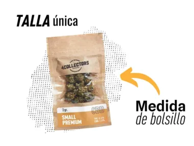 El mejor CBD con la talla perfecta para transportarlo.