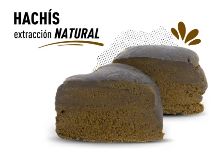 Hash de extracción natural, sin solventes ni aditivos.