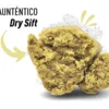 Auténtico Dry Sift polen de CBD con matices de limón.